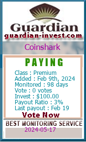 Monitored by guardian-invest.com
